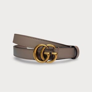 Gucci thin calfskin belt 105cm 42in